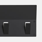 FLEXI - 4 Hooks - Black