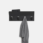 FLEXI - 4 Hooks - Black