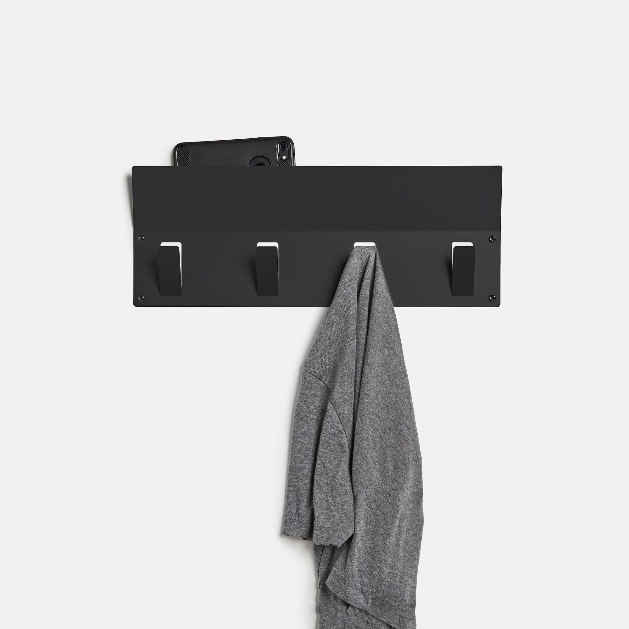 FLEXI - 4 Hooks - Black