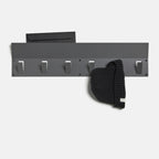 FLEXI - 6 Hooks - Black