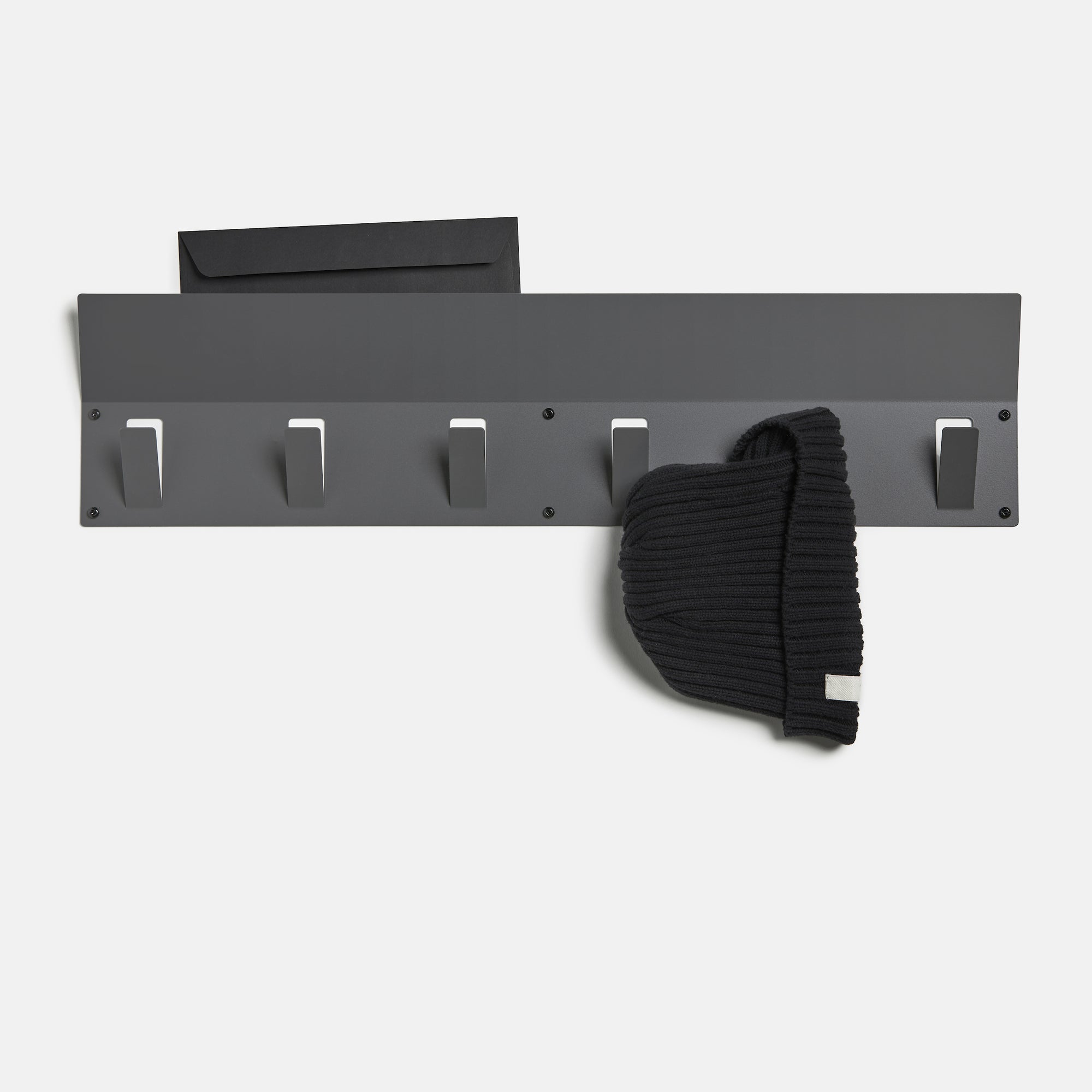FLEXI - 6 Hooks - Black